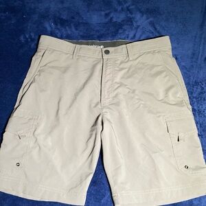 Men's Tan Cargo Shorts
